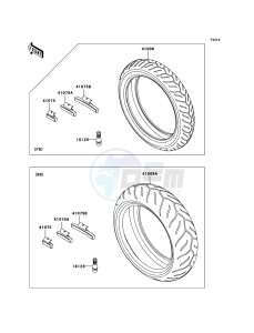 Z1000_ABS ZR1000C8F FR GB XX (EU ME A(FRICA) drawing Tires