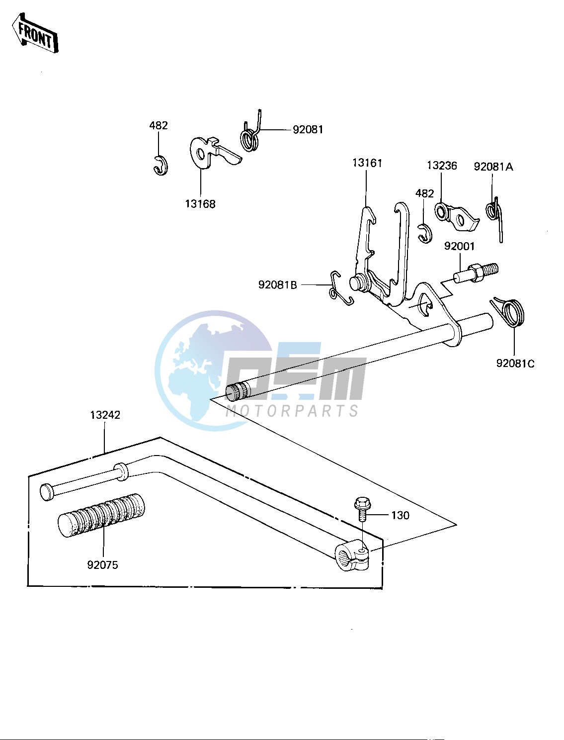 GEAR CHANGE MECHANISM