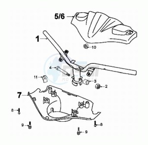 FIGHT ZA 30 (DK) drawing HANDLEBAR