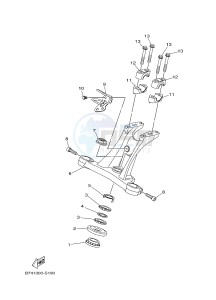 YP400RA X-MAX 400 ABS (BL11 BL11 BL11 BL11) drawing STEERING