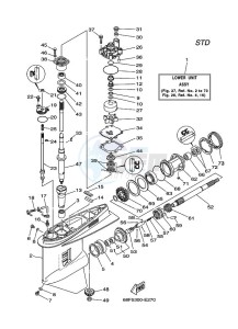 Z175G drawing LOWER-CASING-x-DRIVE-1