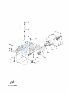 F40GETL drawing LOWER-CASING-x-DRIVE-2