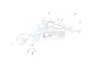 V7 II Racer ABS 750 USA-CND drawing Dashboard