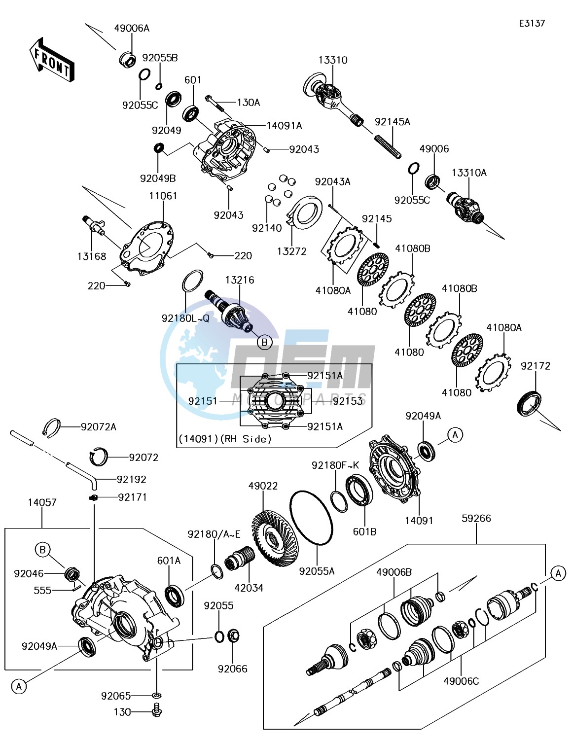 Drive Shaft-Rear