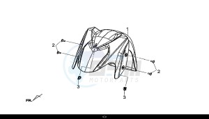 GTS 300I ABS (LN30W9-EU) (L7-M0) drawing FR. FENDER / GTS 300I ABS (LN30W9-EU) (L7-M0)