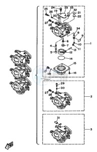 70B drawing CARBURETOR