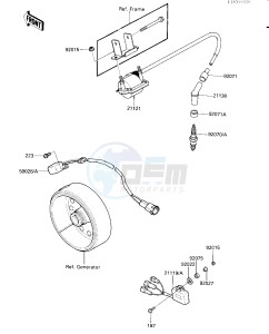 KLT 185 A [KLT185] (A1-A2) [KLT185] drawing IGNITION