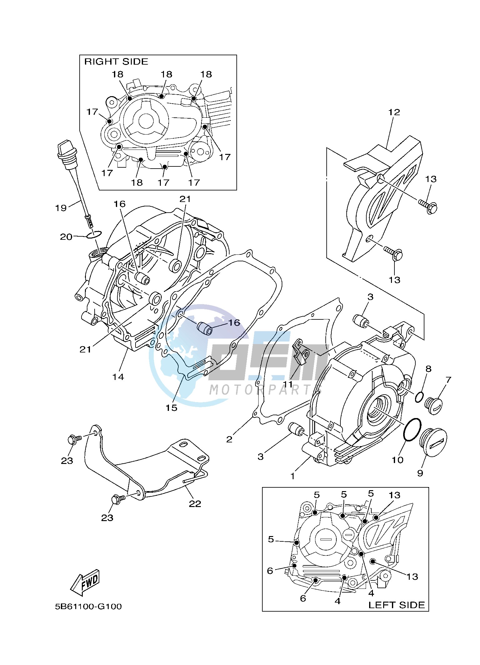 CRANKCASE COVER 1