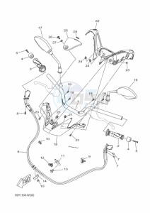 CZD250-A  (BFR1) drawing LEG SHIELD