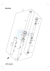 UH200 BURGMAN EU drawing FRONT FORK DAMPER (EXECUTIVE MODEL)