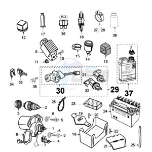 ELYSTAR ADV2N drawing ELECTRIC PART