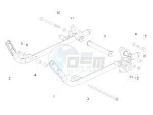 V7 II Stornello ABS 750 (USA) drawing Frame II