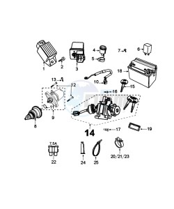 KISBEE 4TA OY X drawing ELECTRIC EQUIPMENT