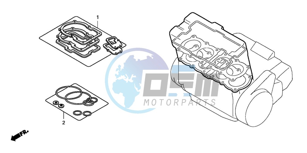 GASKET KIT A