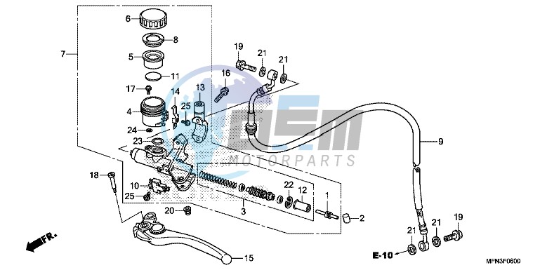 CLUTCH MASTER CYLINDER