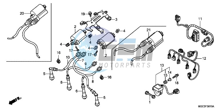 SUB HARNESS/ IGNITION COIL