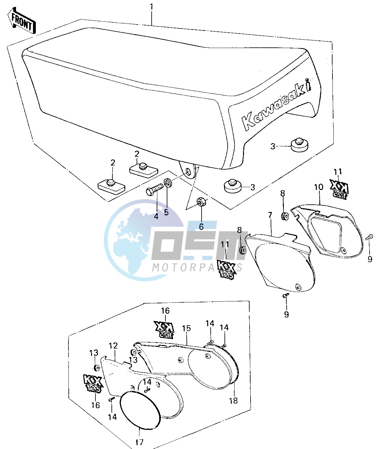 SEAT_SIDE COVERS -- 78-79 KX125-A4_A5- -