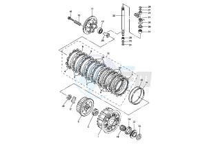 FZS FAZER 1000 drawing CLUTCH