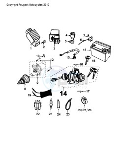 KISBEE A SZ drawing ELECTRIC PART