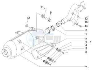 Nexus 125 e3 drawing Silencer