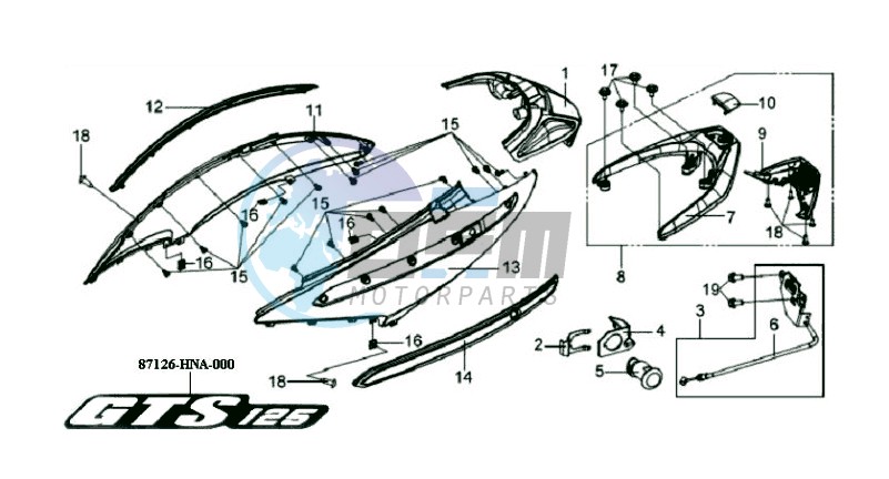 COWLING / TAIL LIGHT