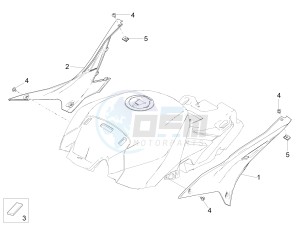 RSV4 1100 RACING FACTORY E4 ABS (EMEA-GSO) drawing Central body