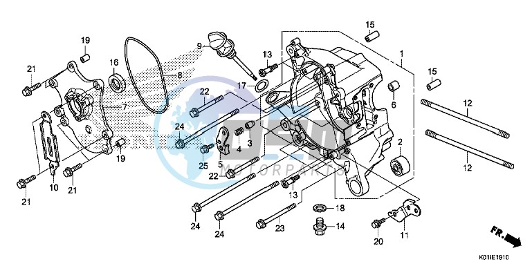 RIGHT CRANKCASE