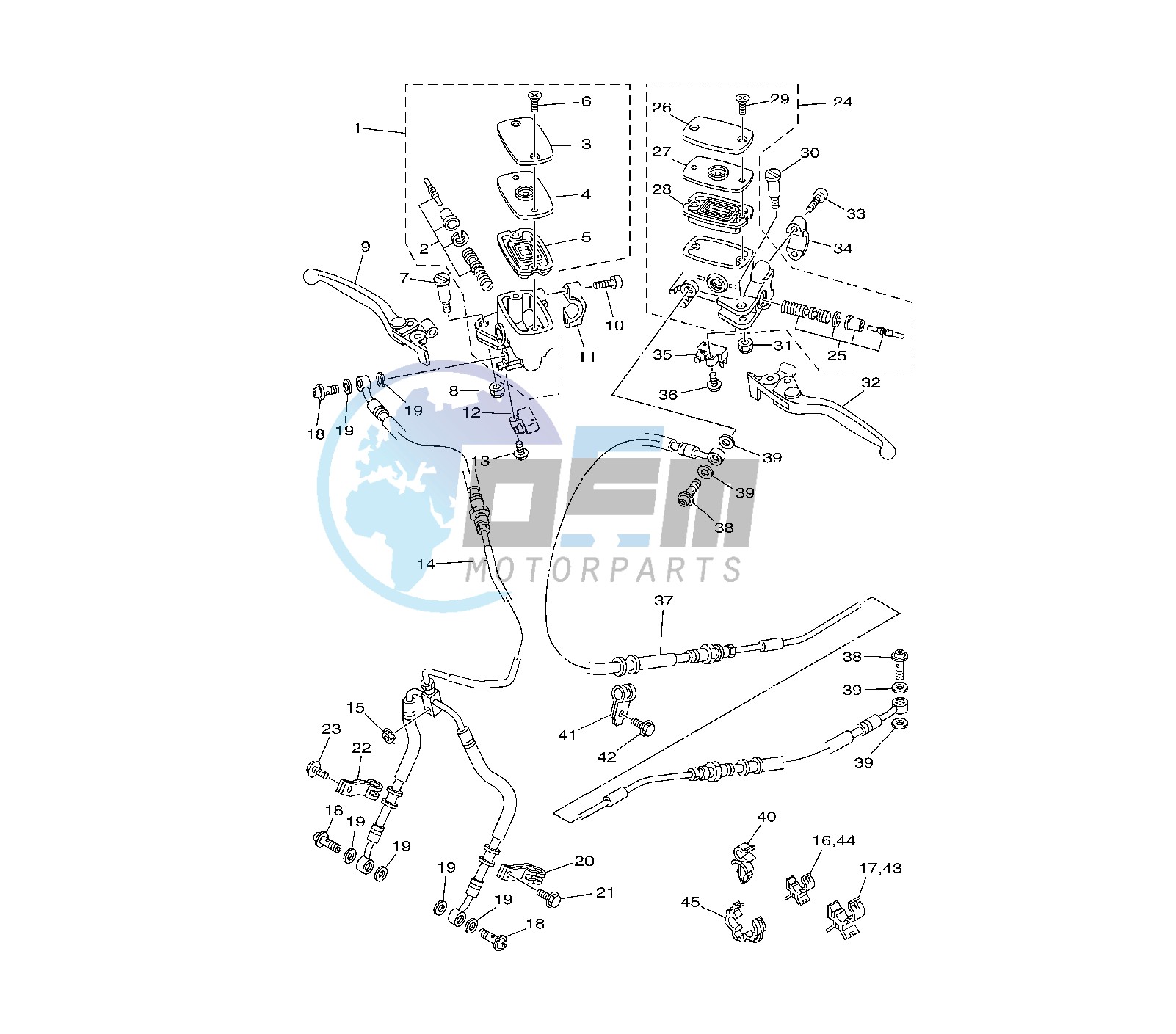 FRONT MASTER CYLINDER