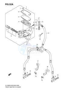 VL1500 (E3-E28) drawing FRONT MASTER CYLINDER (MODEL K7 K8 K9)