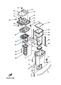 Z200PETOL drawing UPPER-CASING