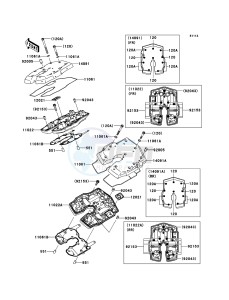 VN2000 VN2000A6F GB XX (EU ME A(FRICA) drawing Cylinder Head Cover