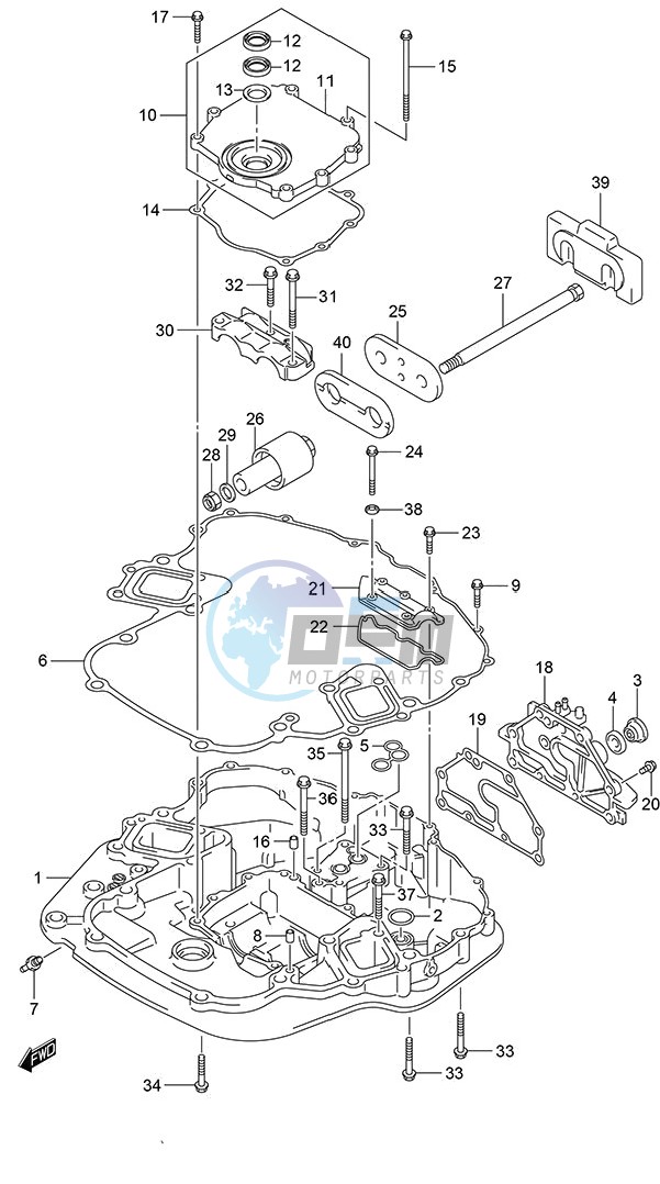 Engine Holder (DF 250S)