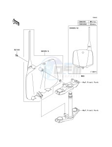 KLX 110 A (KLX110 MONSTER ENERGY) (A6F-A9FA) A7F drawing ACCESSORY