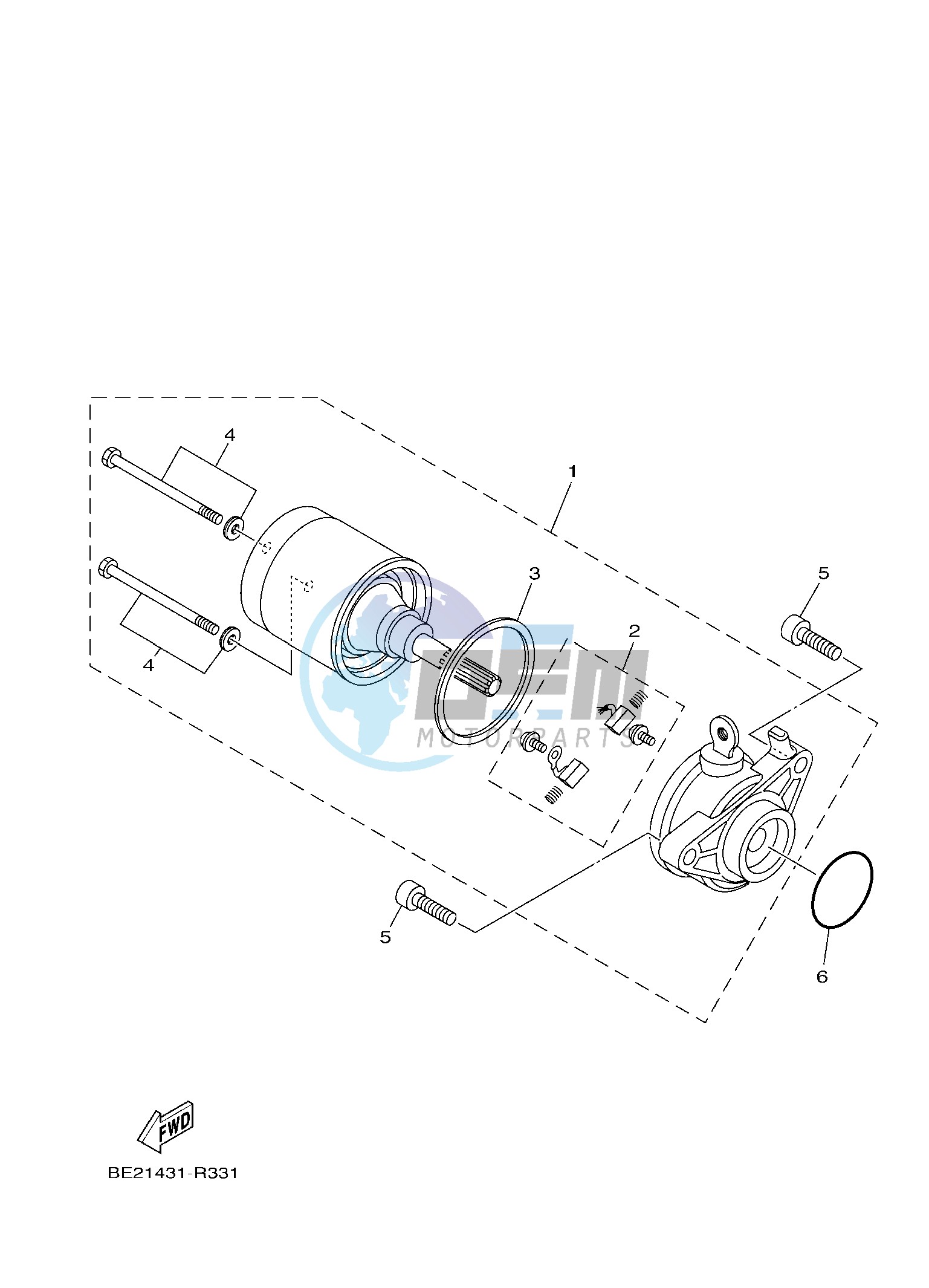 STARTING MOTOR