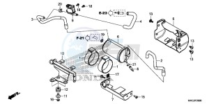 CMX500AH UK - (E) drawing CANISTER