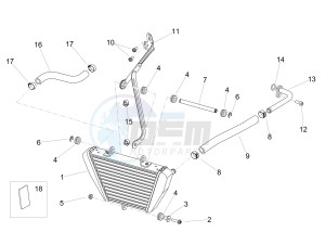 RSV4 1000 RACING FACTORY E4 ABS (EMEA) drawing Oil radiator