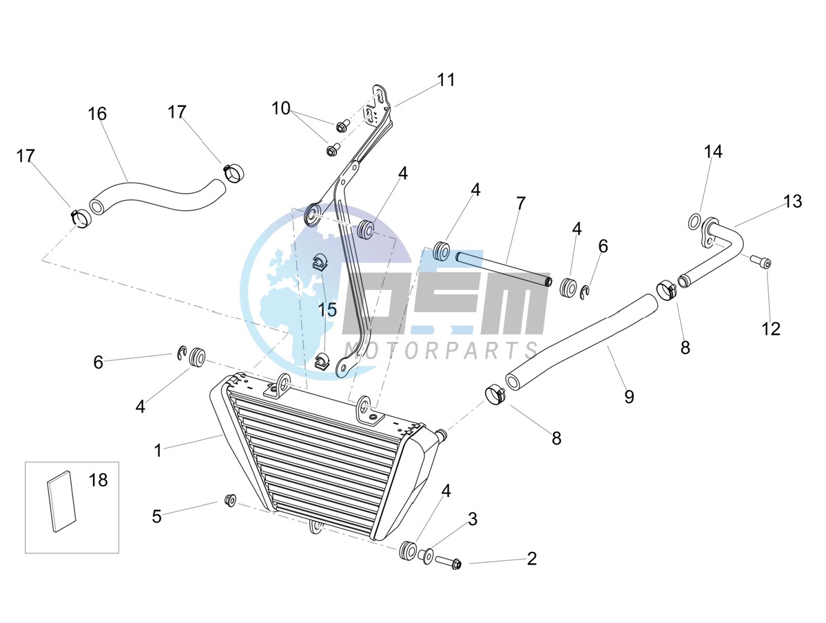 Oil radiator