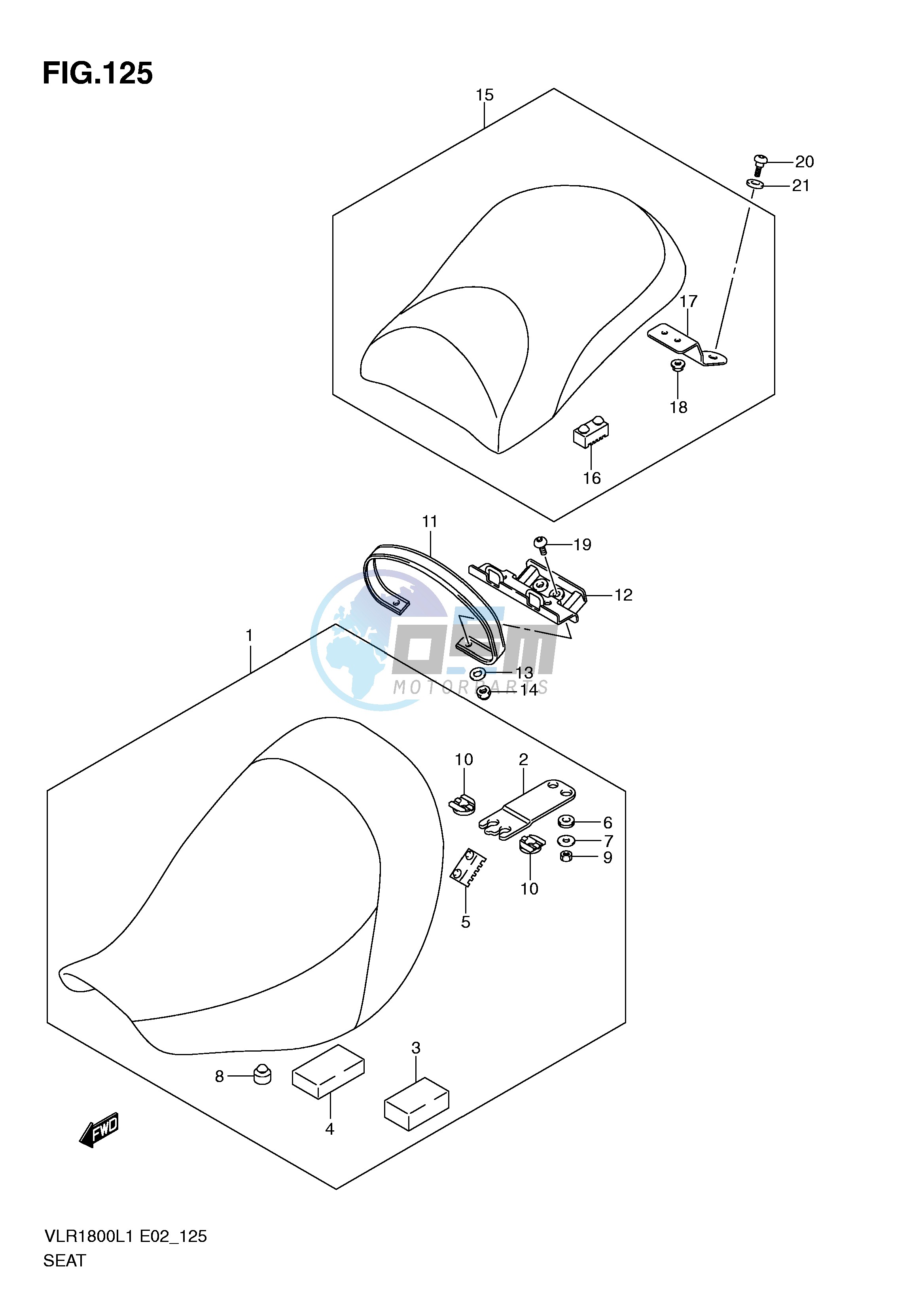 SEAT (VLR1800L1 E2)