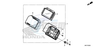 CBR1000S1H 2ED - (2ED) drawing METER