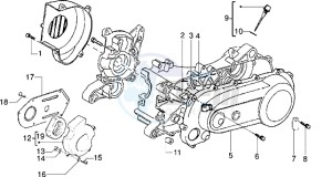 Zip 50 SP drawing Clutch cover