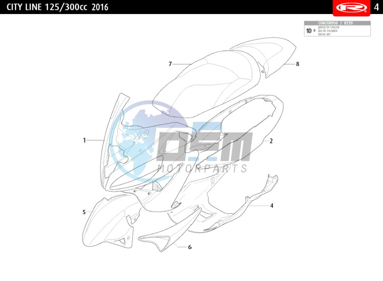 FRONT PLASTICS - COVERS