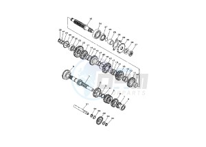 ATV 660 drawing TRANSMISSION