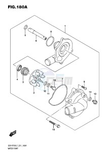 GSX-R750 EU drawing WATER PUMP