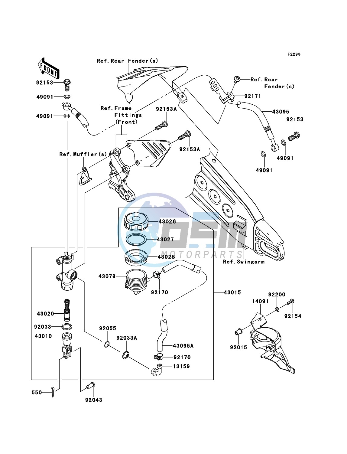 Rear Master Cylinder