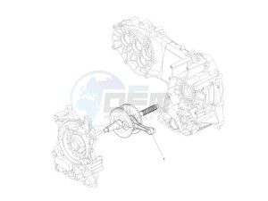 LX 150 4T ie USA drawing Crankshaft