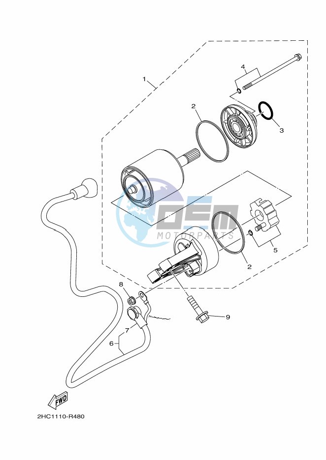 STARTING MOTOR