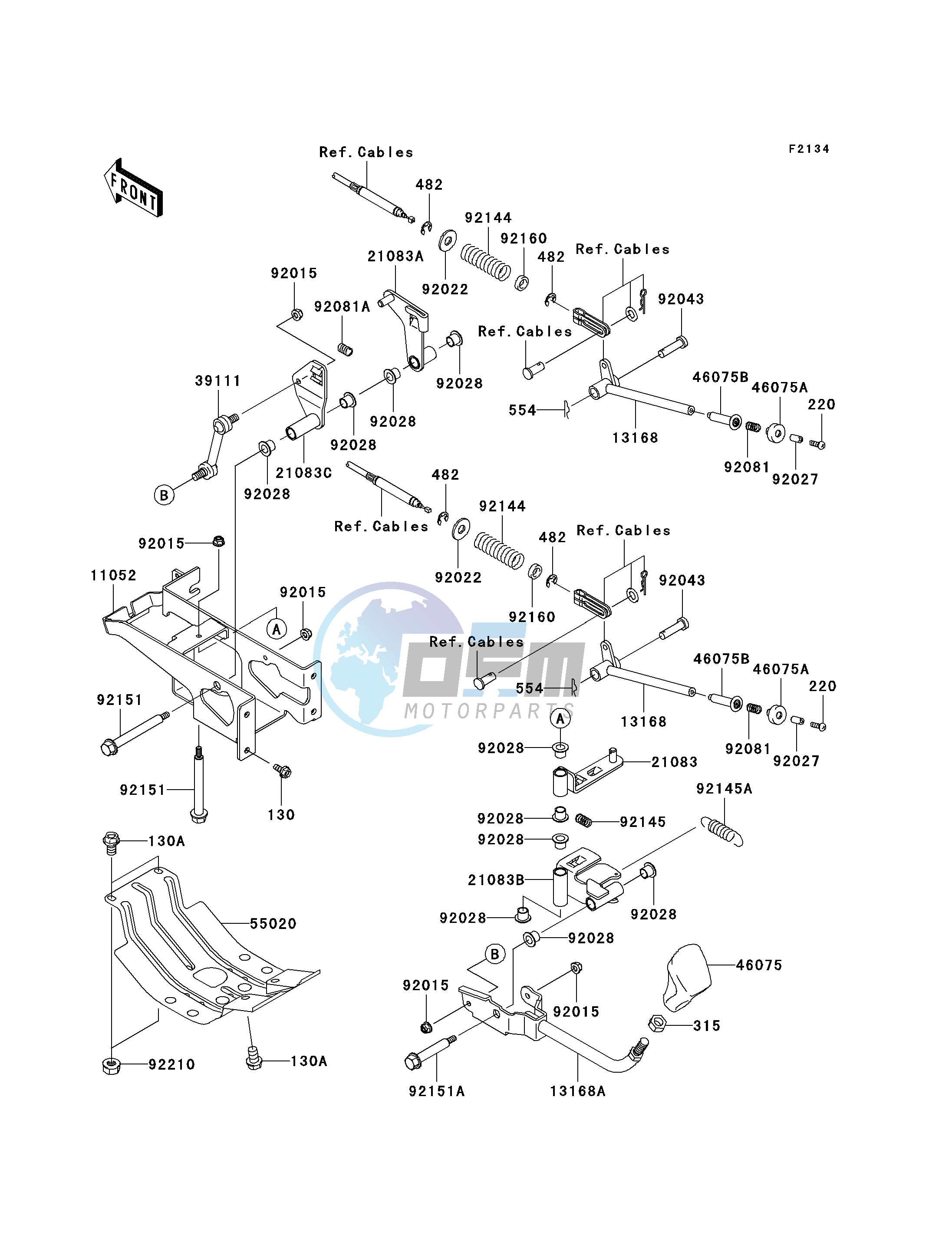 SHIFT LEVER-- S- -