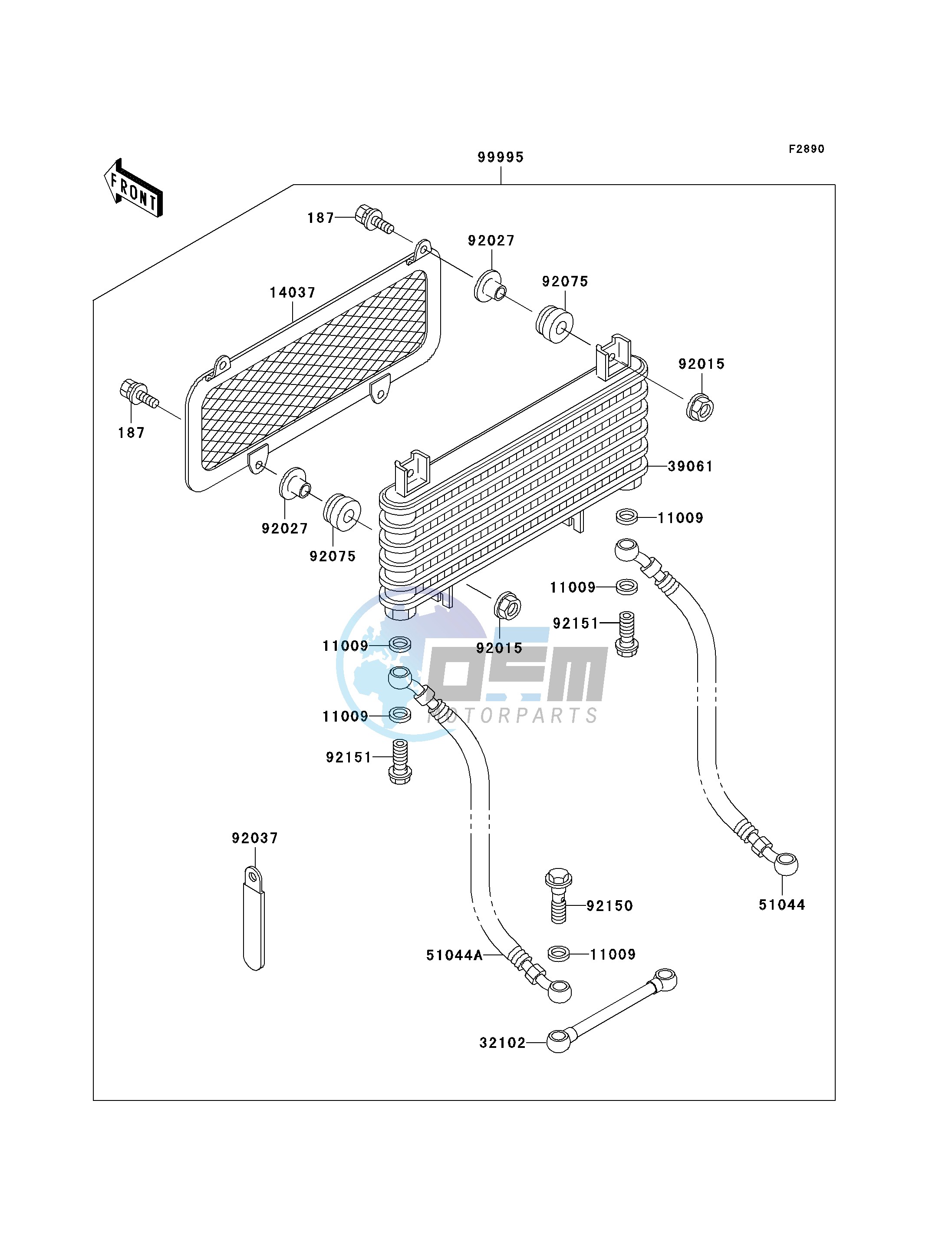 OPTIONAL PARTS-- RADIATOR- -