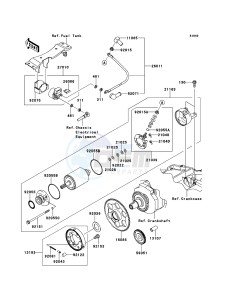 NINJA_250R EX250K9F GB XX (EU ME A(FRICA) drawing Starter Motor