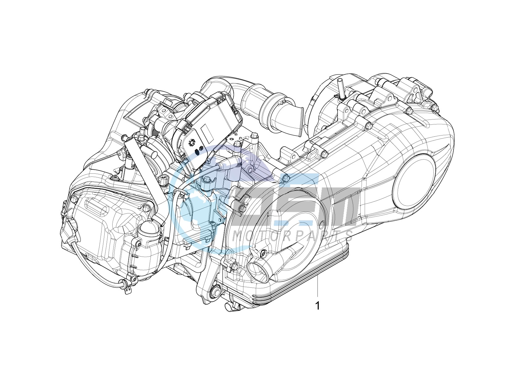 Engine, assembly